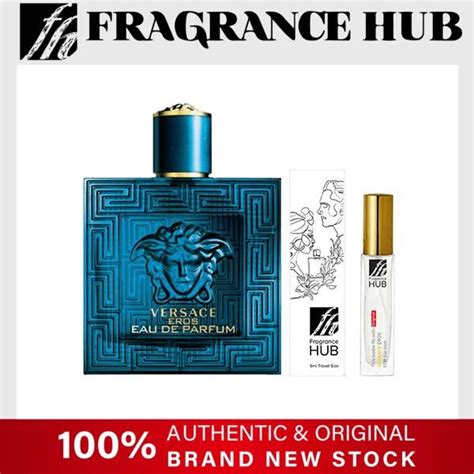 versace eros 5ml bottle|Versace Eros refill.